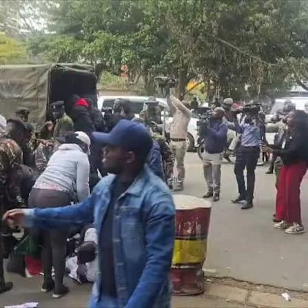 Protests Erupt Outside IG Kanja’s Office as Activists Demand Accountability