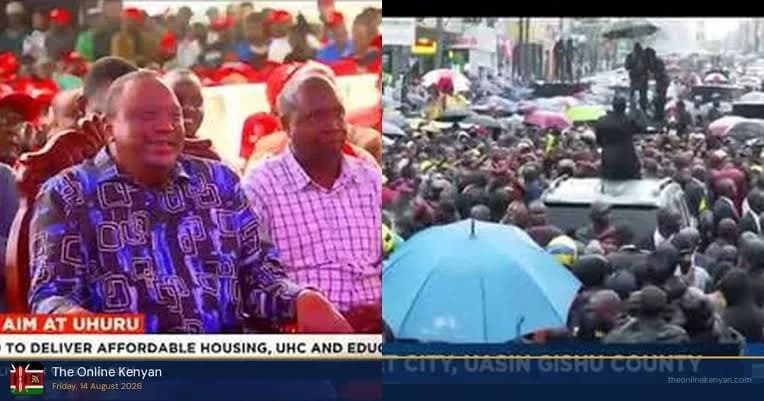 Ruto Accuses Uhuru of Backing Opposition Ahead of 2027