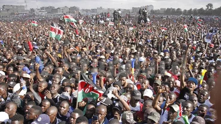 Linda Mwananchi Rally Draws Large Crowds in Nairobi as Opposition Leaders Criticise Ruto